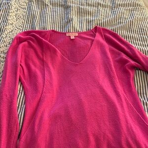 Lilly Pulitzer Fuchsia Knit Top